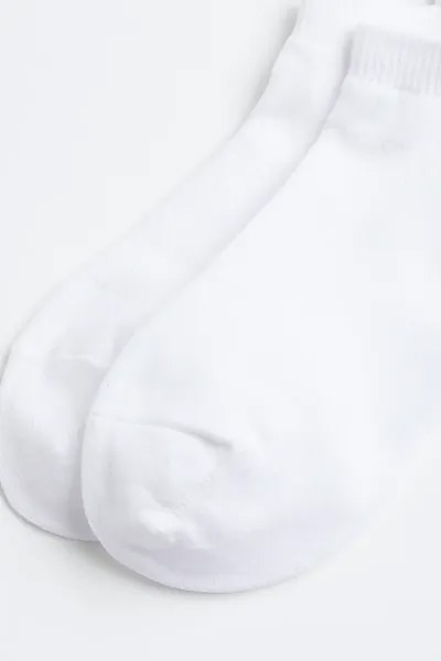 Комплект из 3 пар спортивных носков от drymove  H&M, белый
