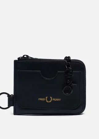 Кошелек Fred Perry Chained Leather Zip Ard, цвет чёрный