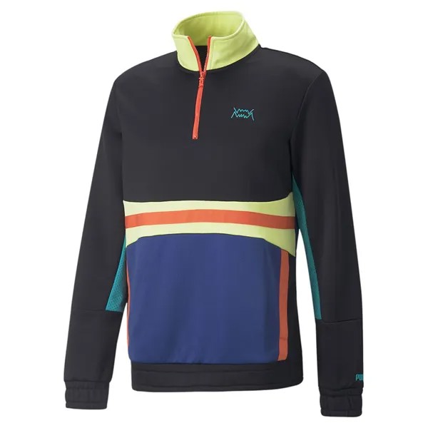 Куртка Puma Pop Art Pullover, синий