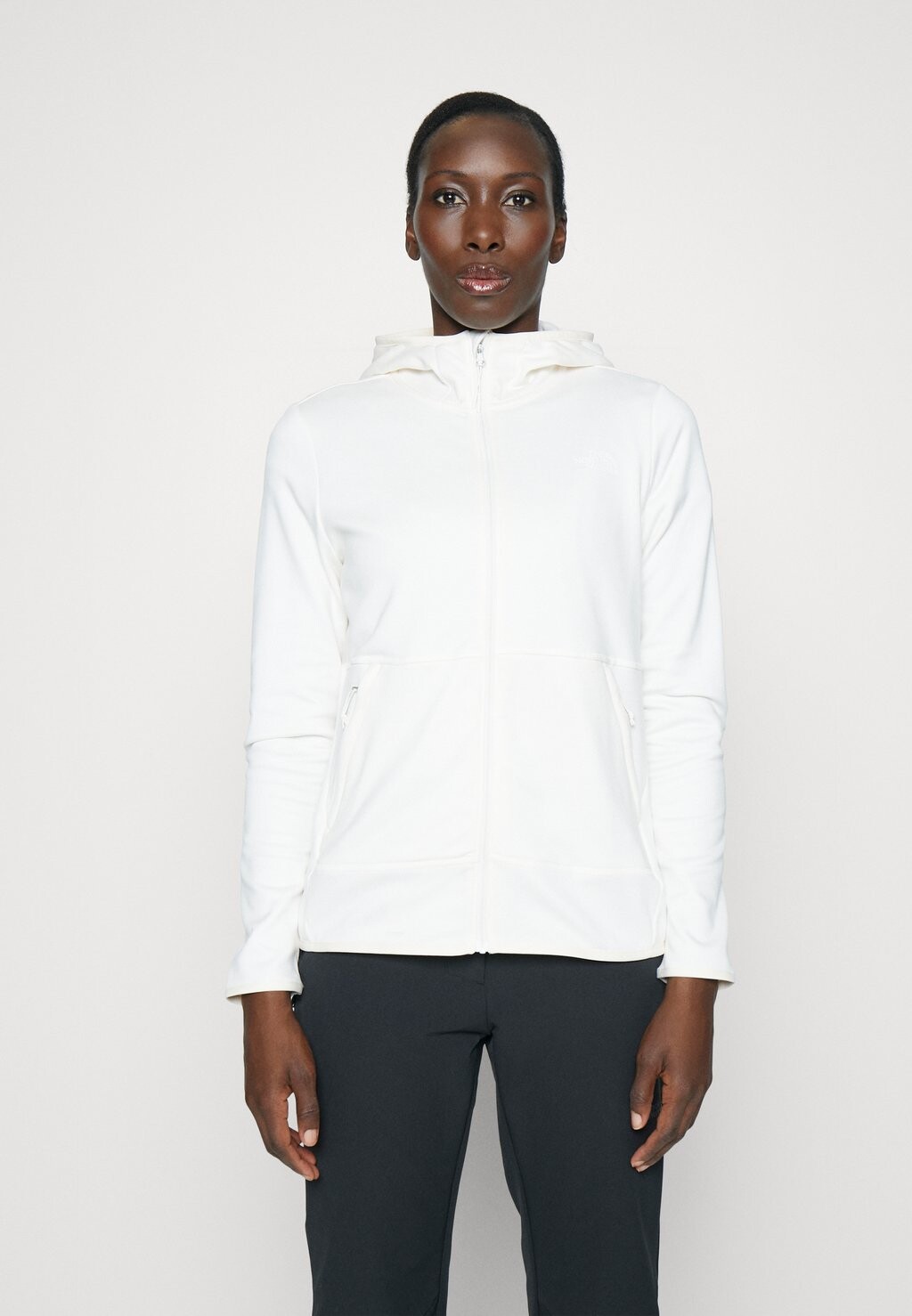 Флисовая куртка W CANYONLANDS HOODIE The North Face, вереск гардения белый
