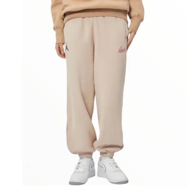 Спортивные брюки Nike Jordan Flight Fleece, бежевый