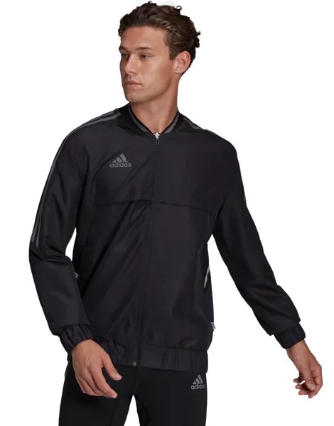 Бомбер мужской Adidas Con22 Pro Jkt черный 2XL