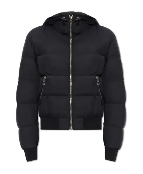 Пуховик с логотипом Dsquared2, черный