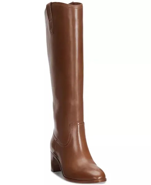 Женские высокие классические ботинки Carla Lauren Ralph Lauren, бежевый