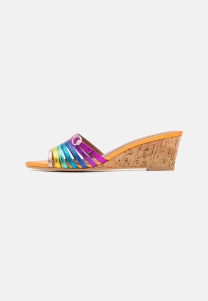 Высокие мюли PIERRA MID WEDGE Kurt Geiger London, цвет multi-coloured