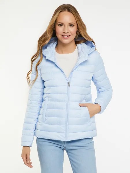 Куртка женская oodji 10203085 синяя 36 EU