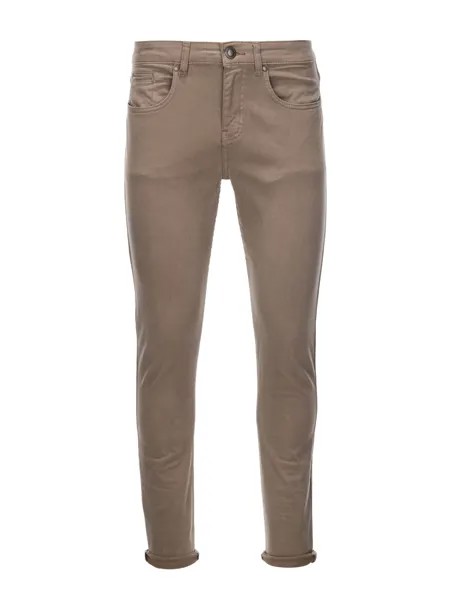 Обычные брюки чинос Ombre P1059, коричневый