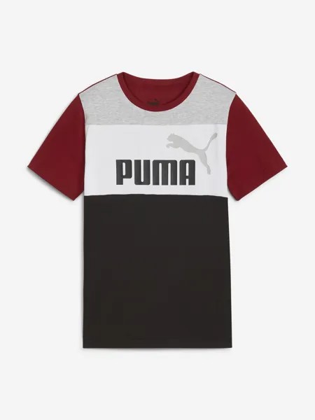 Футболка для мальчиков PUMA ESS+ Block, Красный