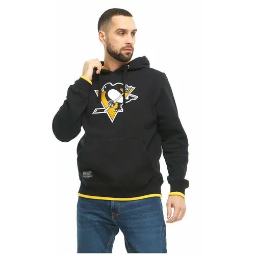 Худи Atributika & Club Pittsburgh Penguins, размер XXL, , черный