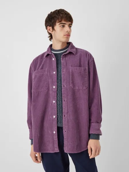 Рубашка из хлопкового шнура Surchemise Armor Lux, фиолетовый