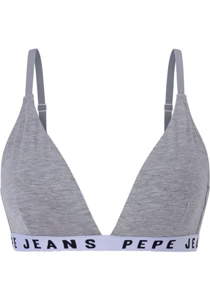 Бюстгальтер Pepe Jeans, серый