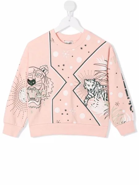 Kenzo Kids толстовка с логотипом