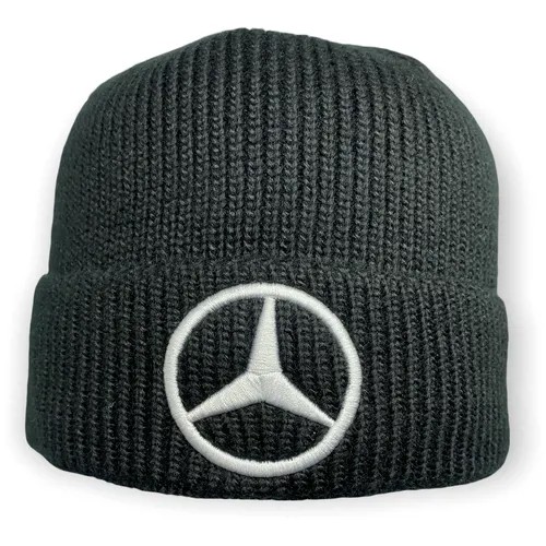 Шапка на флисе Mercedes-Benz/черная/унисекс