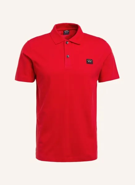 Рубашка поло PAUL & SHARK Piqué, красный