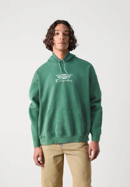 Джемпер с капюшоном BELIEF EMPATHY HOOD UNISEX BDG Urban Outfitters, зеленый