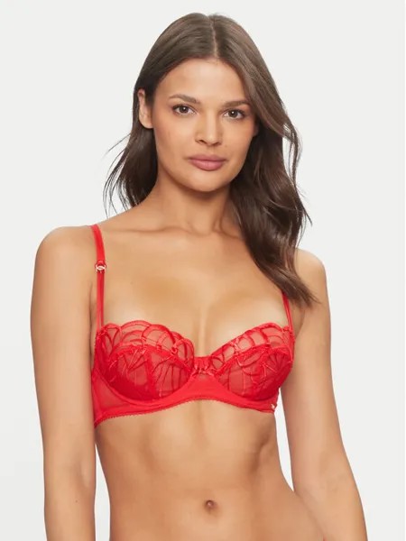 Бюстгальтер на косточках Gossard, красный