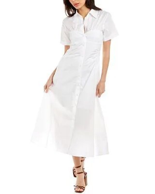 Платье-рубашка Николас Тенли женское белое 2