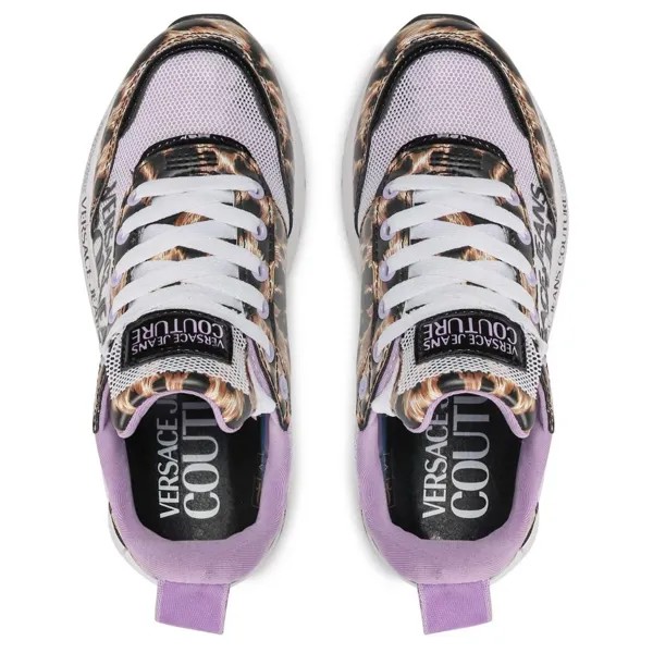 Женские кроссовки Versace Jeans из полиэтилена, фиолетовый