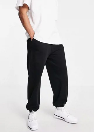 Черные спортивные штаны Weekday Ethan-Черный