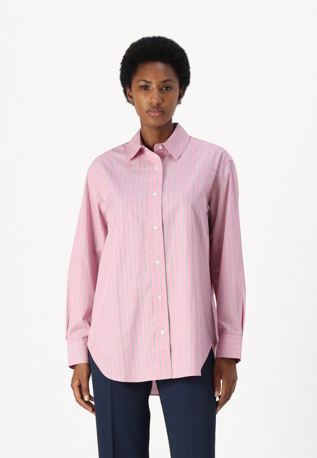 Блузка на пуговицах SALOVA SHIRT Samsøe Samsøe, розовый