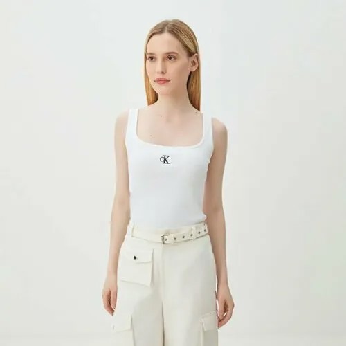Топ Calvin Klein Jeans, размер M, белый