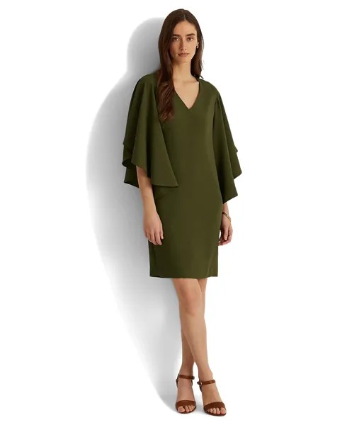 Платье LAUREN Ralph Lauren, Ruffle-Sleeve Cocktail Dress