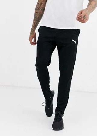 Черные джоггеры с логотипом Puma Football-Черный