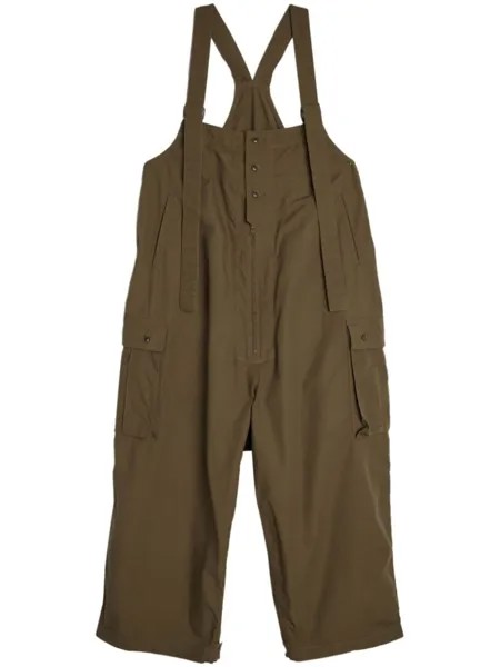 Yohji Yamamoto комбинезон M-Work, зеленый