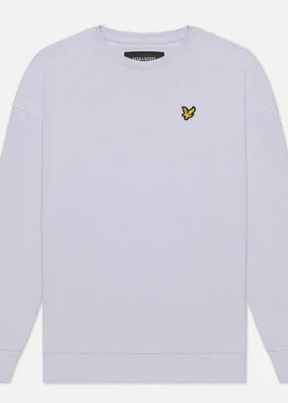 Женская толстовка Lyle & Scott Oversized, цвет фиолетовый, размер S