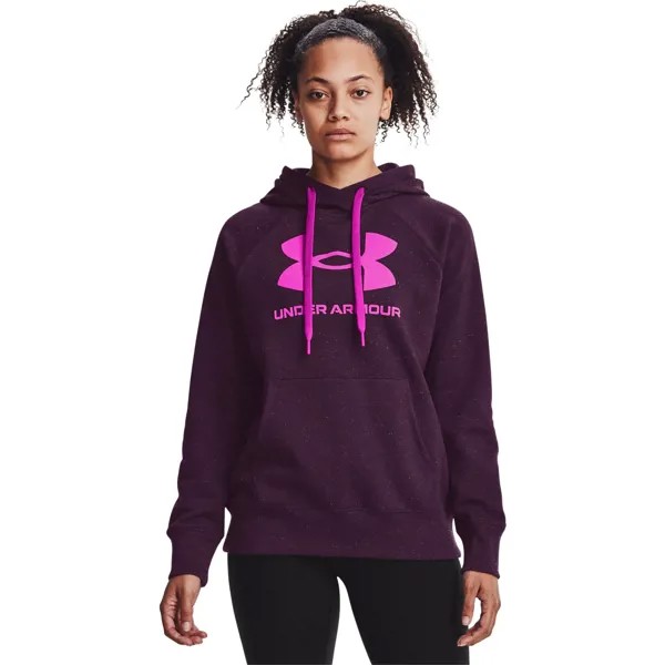 Худи женское Under Armour 1356318-476 бордовое XS