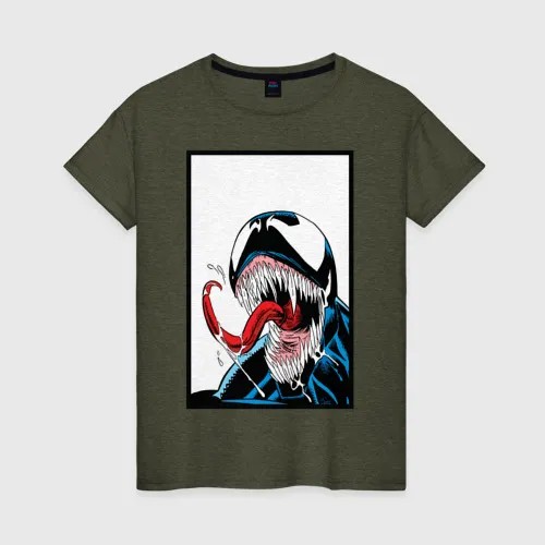 Футболка женская ВсеМайки 2155009 хаки XXXL