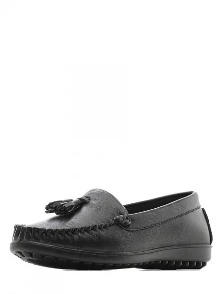 Мокасины женские INSTREET 26-91WA-055ST черные 36 RU