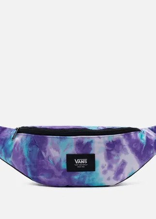 Сумка на пояс Vans Ward Cross Body Mini Tie Dye, цвет фиолетовый