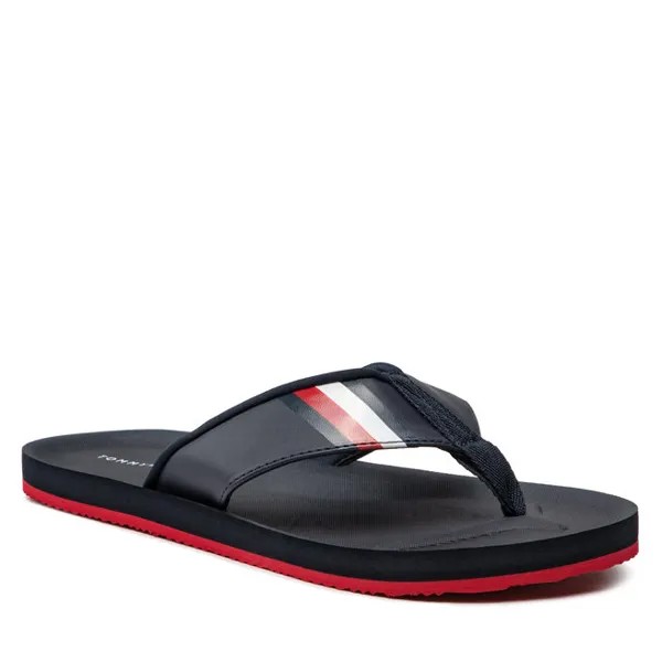 Шлепанцы Tommy Hilfiger ComfortablePadded Beach, темно-синий