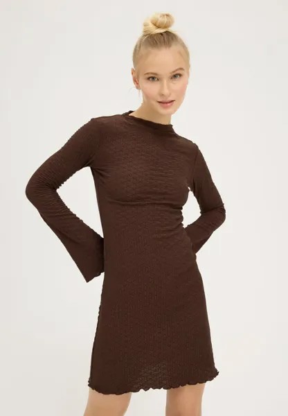Платье из джерси Even&Odd, цвет dark brown