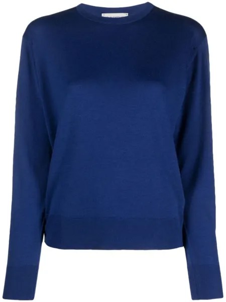 John Smedley джемпер Emmy из шерсти мериноса, синий