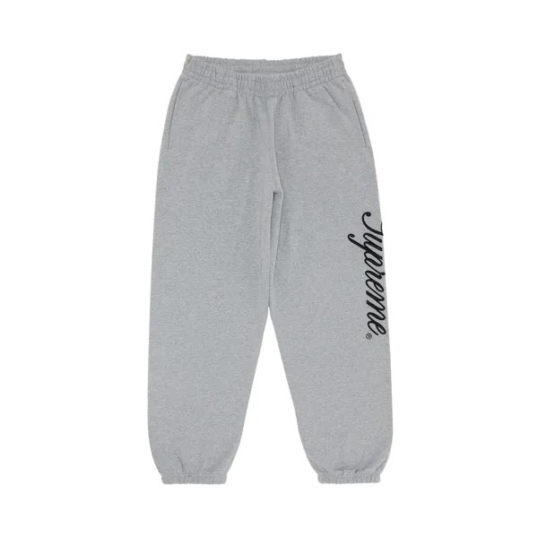 Спортивные штаны Supreme с рельефным рисунком, Heather Grey