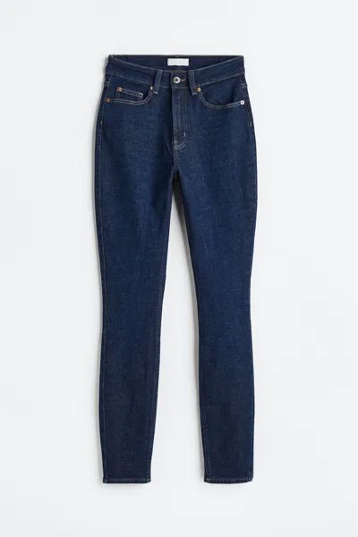 Джинсы H&M Skinny High, темно-синий