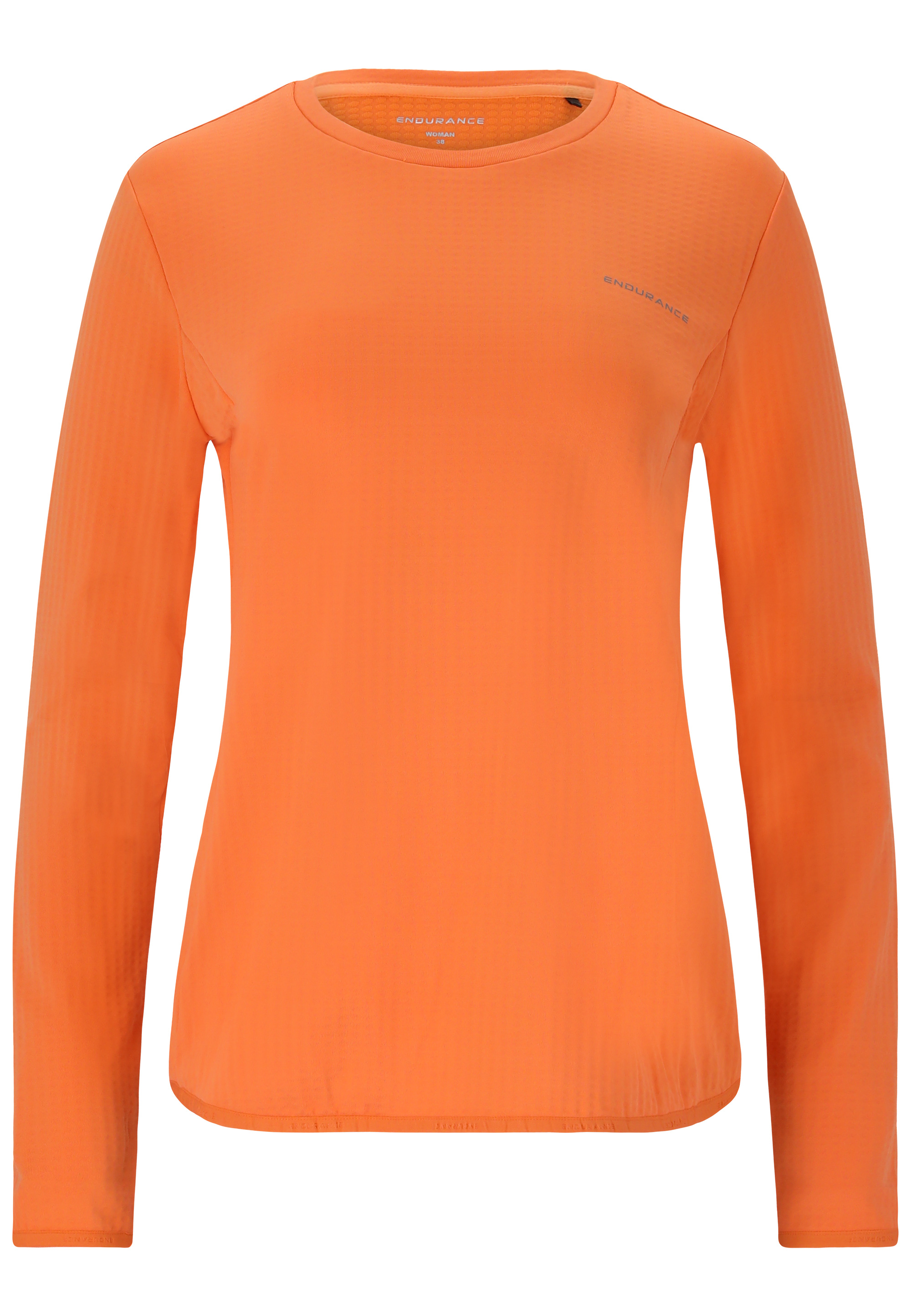 Рубашка Endurance Midlayer Leah, цвет 5126 Tangerine