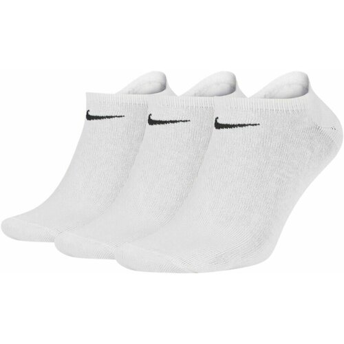 Носки NIKE Training, комплект, 3 пары, размер L, белый