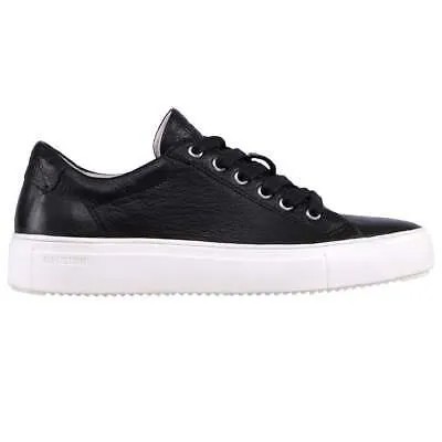Blackstone PL71 6 Eyelet Lace Up Sneaker Женские черные кроссовки Повседневная обувь PL71