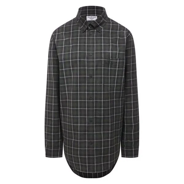 Хлопковая рубашка Balenciaga