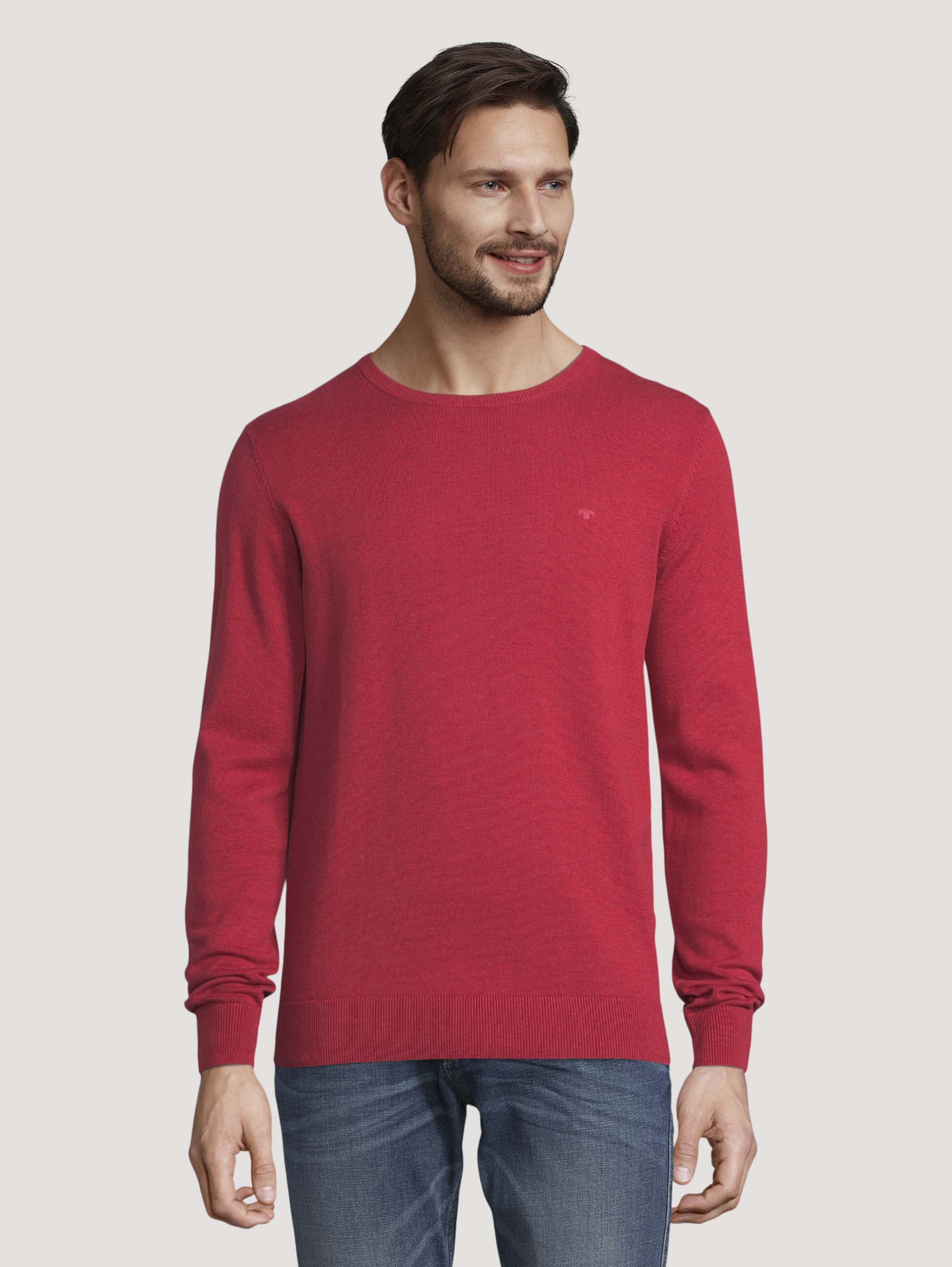 Джемпер мужской TOM TAILOR 1028003 красный S