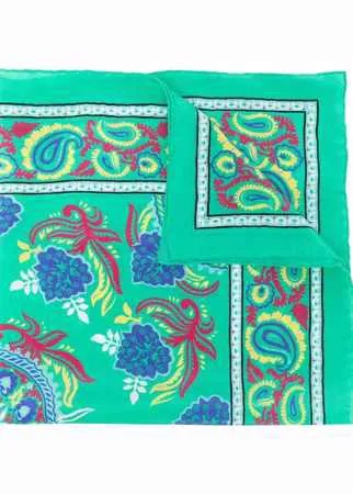 Ralph Lauren Collection шелковый платок с принтом пейсли
