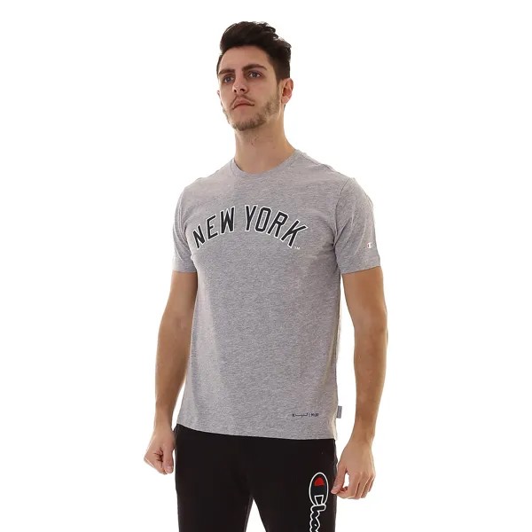 Футболка мужская Champion Legacy MLB Crewneck T-Shirt серая L