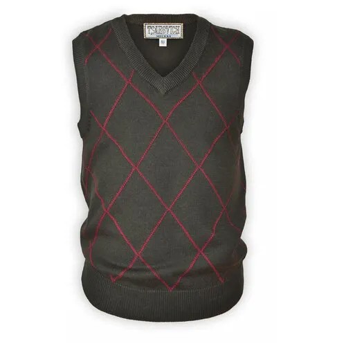 Детский жилет Tsarevich Dark Brown-3.2 (164)