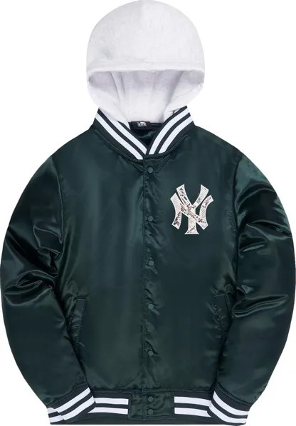 Куртка Kith For Major League Baseball New York Yankees Gorman Jacket 'Stadium', зеленый