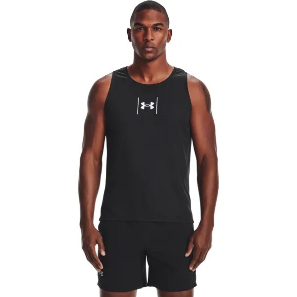 Майка мужская Under Armour Speed Stride Shock Singlet черная SM