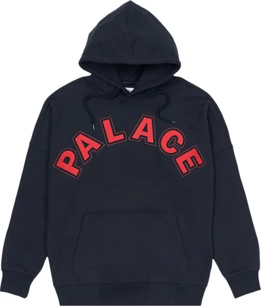 Толстовка Palace Cut Out Hood 'Navy', синий