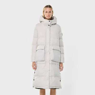 Ecoalf Wmns Siba Длинная куртка Женская выбеленный камень